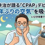 東野幸治がついにCPAP生活を開始！医師から言われたいびきによる死の恐怖