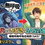 20代のいびき・眠気は睡眠時無呼吸症候群？原因と保険適用の検査・治療法を解説