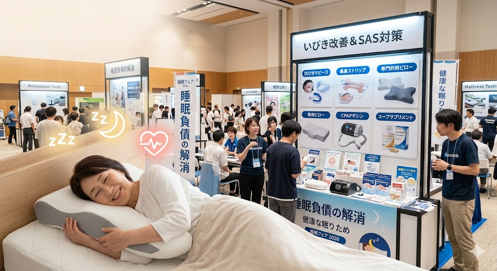 RKB主催のふくおか睡眠フェア、行ってきました！